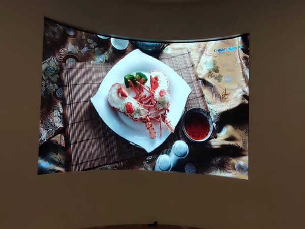 丘北室内P2.5弧形LED屏